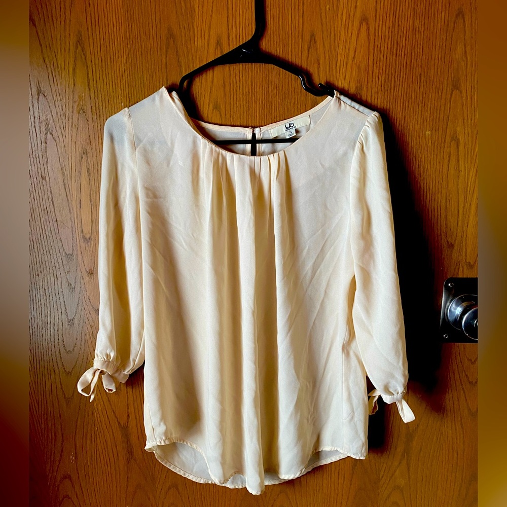 Cream YA Los Angeles, sheer shirt